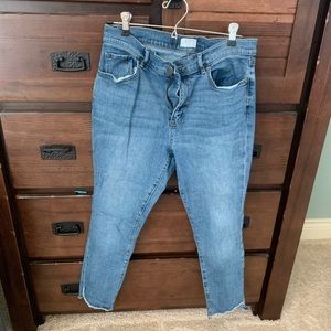 Loft Petite Cropped Jeans